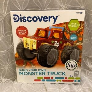 New In Box Discovery Build Your Own Monster Truck Kit
